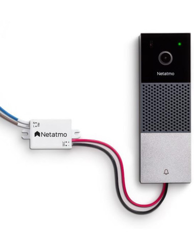 Адаптер за инсталация на видео бутон без звънец Netatmo