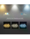 V-TAC LED Лента SMD2835 120/1 24V IP65 3in1 - 2898 - 8