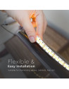 V-TAC LED Лента SAMSUNG Чип 2835 240/1 24V IP20 4000K - 21321 - 4