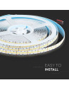 V-TAC LED Лента SAMSUNG Чип 2835 240/1 24V IP20 4000K - 21321 - 7