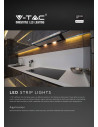 V-TAC LED Лента SAMSUNG Чип 2835 240/1 24V IP20 4000K - 21321 - 10