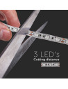 V-TAC LED Лента SMD5050 60/1 2200K Невлагозащитена - 212547 - 3