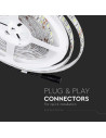 V-TAC LED Лента SMD5050 60/1 Бяла IP65 - 212148 - 7