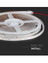 V-TAC LED Лента SMD3528 60/1 Червена Невлагозащитена - 212036 - 6