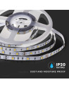 V-TAC LED Лента SMD5050 30/1 Бяла IP20 - 212133 - 6