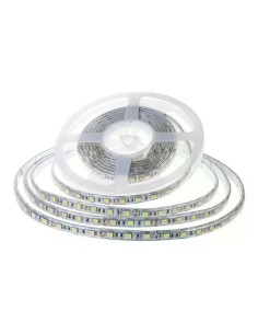 V-TAC LED Лента SMD2835 120 LEDs 24V IP65 4000K Двойно PCB 10м Ролка - 212626 - Цена | LEDs4economy