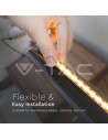 V-TAC LED COB Лента Сет IP20 24V 6000K 420 LEDs 10W/m /2669 + 3264/ - 2678 - 6