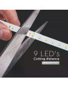 V-TAC LED Лента 90 LEDS/M 24V IP20 3000K 120° 4W/M 200 lm/W - 6