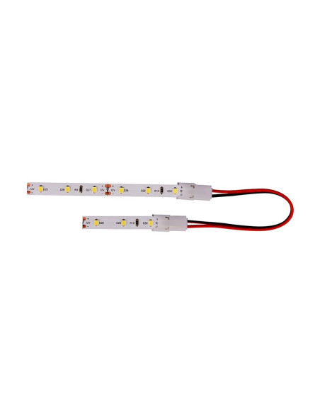 V-TAC Конектор за LED Лента 8мм Двоен - 2657 | Leds4economy.com