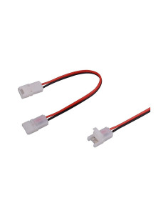 V-TAC Конектор за LED Лента 8мм Двоен - 2657 - Цена | LEDs4economy