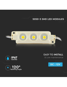 V-TAC LED Модул SMD5050 RGB IP67 - 5134 - Цена | LEDs4economy 2