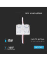 V-TAC LED Модул 1.44W 4LED SMD2835 Топло Бяла Светлина IP68 - 5129 - 4
