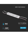 V-TAC LED Модул 1.5W 3LED SMD2835 Топло Бяла Светлина IP67 - 5124 - 4