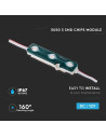 V-TAC LED Модул 3LED SMD5050 Blue IP67 - 5118 - 2