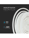V-TAC Neon Flex Мини 24V 6400K - 12