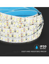 V-TAC LED Лента SAMSUNG Чип 2835 120/1 12V IP20 6000K - 325 - 9