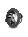 V-TAC LED Луна SAMSUNG Чип - 30W Рефлоктор COB Черна 6400К - 20059 - 6
