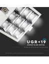 V-TAC LED Луна SAMSUNG Чип 36W Рефлектор UGR19 38° 5700K - 997 - 12