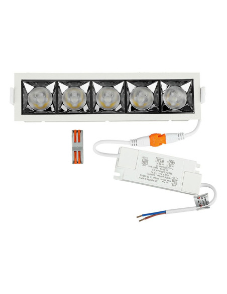 V-TAC LED Луна SAMSUNG Чип 20W Рефлектор UGR-lt19 12 2700K - 981 