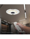 V-TAC 95W LED Осветител За Таван (52x5CM) CCT: 3000-6500K Димираща + Дистанционно - 15358 - 9