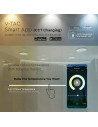V-TAC LED Плафониета 60W SMART Ф450 Звезди Топла + Студена Светлина - 1498 - 7