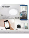 V-TAC LED Плафониета 40W SMART Ф350 Звезди Топла + Студена Светлина - 1497 - 9