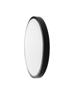 V-TAC 24W LED Плафон Кръг Черна Рамка 6500К IP44 - 76381 - Цена | LEDs4economy