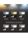 V-TAC 60W LED Плафон Дистанционно Сменяем Сп. UFO - 7
