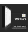 V-TAC 30W LED Плафон Квадрат Черна Рамка 6500К IP44 - 5