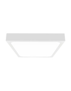 V-TAC 30W LED Плафон Квадрат Бяла Рамка 3000К IP44 - Цена | LEDs4economy