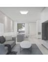 V-TAC 24W LED Плафон Квадрат Бяла Рамка 6400К IP44 - 6