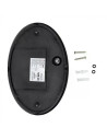 V-TAC 12W LED Овално Тяло Външен Монтаж Черно Тяло IP54 3000а Светлина - 1350 - 7