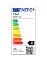 V-TAC 35W LED Огледало Правоъгълник IP44 Anti Fog 6400 - 2140451 - 10
