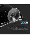 V-TAC 3.2 LED Огледало 3 x AA Батерии Черно Тяло - 6630 - 6