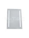 V-TAC 4W LED Огледало Правоъгълник IP44 Anti Fog 6400 + 13 W Нагревател - 40441 - 8