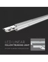V-TAC 50W LED Линеен Осветител Подчинен Неутрално Бяла Светлина Двойно Асиметричен - 1365 - 2