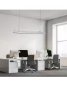V-TAC 50W LED Линеен Осветител Подчинен Неутрално Бяла Светлина Двойно Асиметричен - 1365 - 7