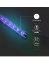 V-TAC UV-C Лампа за Дезинфекция Мини - 11220 - 13