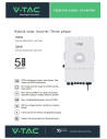 V-TAC 10kW Хибриден Инвертор Трифазен - 11542 - 8