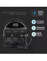 V-TAC LED Камбана SAMSUNG Чип 500W 120° Димираща Meanwell Black Body 4000K - 509 - 5