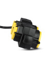 V-TAC 4 Гнезда Разклонител 3х1.5-1.4м. IP44 Черно+Жълто