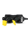 V-TAC 4 Гнезда Разклонител 3х1.5-1.4м. IP44 Черно+Жълто - 7