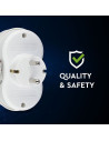 V-TAC 2 Щепсел Разклонител 2X16A 250V - 7