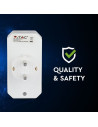 V-TAC 3 Щепсел Разклонител 2X10A + 1X16A 250V - 8804 - 7