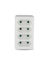 V-TAC 4 Щепсел Разклонител Мини 10А 250V - 8803 - 8
