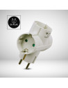V-TAC 3 Щепсел Разклонител 10/16А 250V Странищен Бял - 8786 - 5