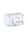 V-TAC 2 Щепсел Разклонител 10/16А 250V Бял - 8783 - 9