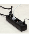 V-TAC 3 Гнезда Разклоните 2USB Кабел 1.5м Черен - 8776 - 4