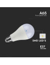 V-TAC LED Крушка SAMSUNG Чип 17W E27 A65 4000K - 23214 - 4
