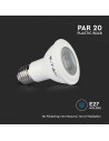 LED Крушка - SAMSUNG ЧИП 5.8W E27 PAR20 4000K - 4